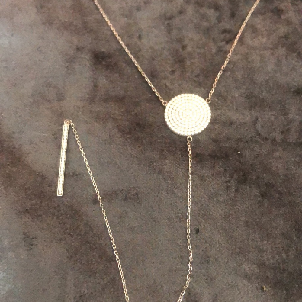 Sterling Silver Lariat Necklace